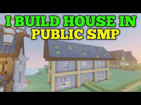 I build a house in public minecraft smp | minecraft smp build | minecraft DREEKSMP | minecraft