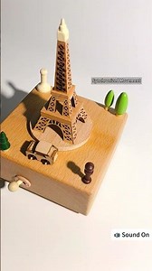 Relaxing Wooden Automata | Train Music Box (No Talking) 🚂