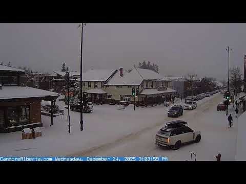 Main Street Livecam, Canmore, Alberta