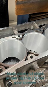 12K views · 64 reactions | LS3 machine work to install new sleeves #LS #engine #performance #enginemachineshop | Oztrack | Facebook