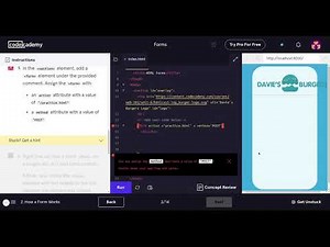 Learn HTML with Codecademy HTML Forms (How A Form Works)