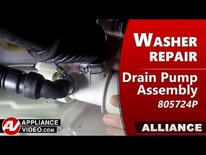 Washer - Unit Not Draining - Drain Pump Assembly Repair