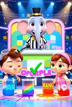 Colour Splash Challenge for Kids! 🌈 Fun Learning Colors Game | Easy DIY Art Activity