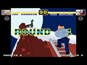 The Grinch vs Joe with Healthbars | Family Guy (1999)