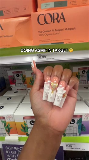 ASMR Tapping and Tracing Sounds at Target