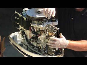 1986 85 hp Force Bayliner Capri - Carbs Rebuilt and Link & Sync - Part 5 of 6