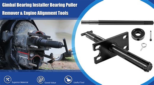 Watch Gimbal Bearing Tool Engine Alignment Tool Set for Mercruiser on Amazon Live