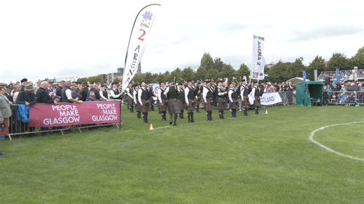 The Pipe Band Club - Australia, who took a great 3rd place in Gr2 with their Medley Selection at the 2024 World Pipe Band Championships in Glasgow Green on Saturday 17th August 24. | We Love Pipe Bands