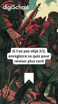 World War II - Protagonists and phases of the war - History quiz - part 1