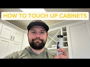 How To Touch UP Dings, Scratches, and Marks On Your Cabinets