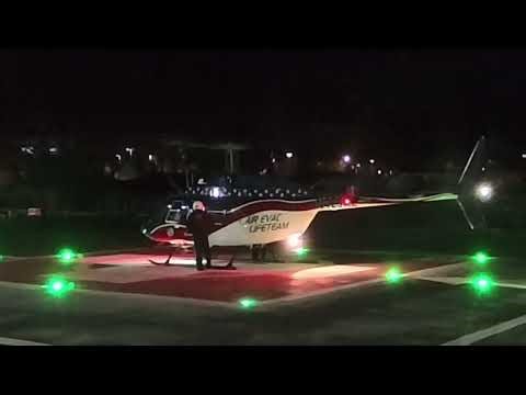 Air Evac Lifeteam, Bell 206L-4 Long Ranger IV, N429AE, startup