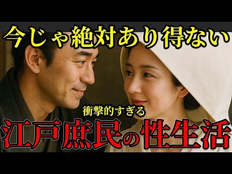 江戸時代の庶民の奔放すぎる夜の営み…！
