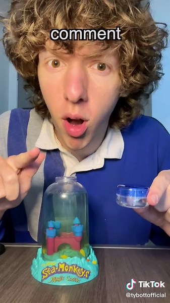 TRYING THE SEA MONKEY AQUARIUM WATCH @tybottofficial