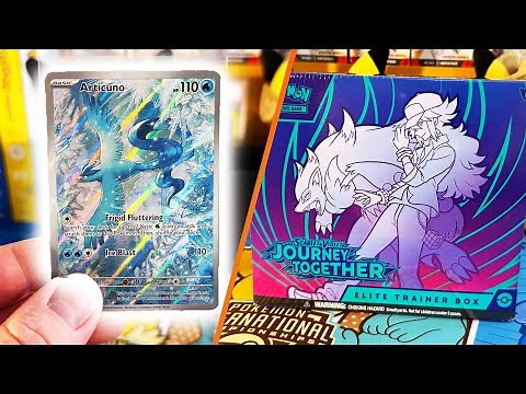Journey Together Pokemon TCG Early Unboxing - Elite Trainer Box, Build and Battle