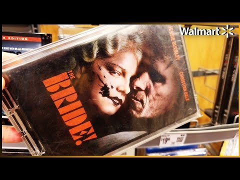 The Bride! Movie 4K Blu-ray Steelbook Walmart Hunt