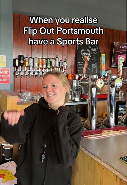 Sports Bar Open Daily From 12pm at Flip Out Portsmouth