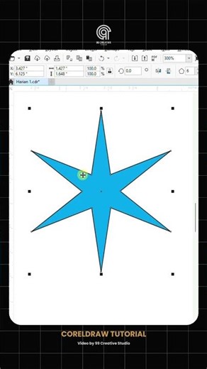 CorelDraw Tips | Use Polygon Tool #coreldraw #design #graphicdesigner #coreldrawtutorial