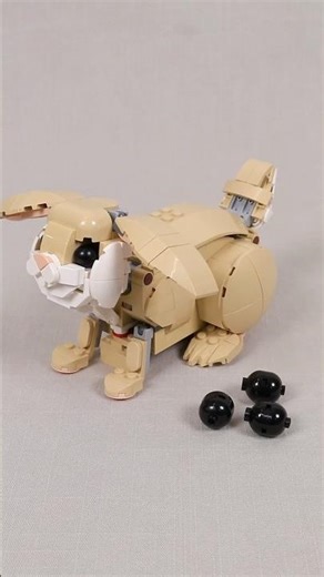 A Cute LEGO Bunny that Goes Poop💩🐇