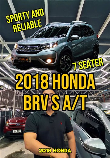 7-Seater Crossover na Sporty at Reliable! Check mo to at napakapogi niyan! I GOT YOU ULET! For only ₱595,000! 2018 Honda BR-V S A/T Silver Open for CASH, TRADE-IN, and FINANCING ✅ 50k kms only! First Owned! Well Maintained! ✅ 1.5L i-VTEC gasoline engine smooth, reliable, fuel efficient ✅ Automatic transmission comfortable and refined drive ✅ Spacious 7 seater perfect for family use ✅ Touchscreen infotainment with reverse camera ✅ Push start with keyless entry ✅ Honda reliability with low mainten