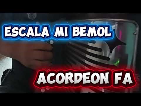 Escala de MI bemol en Acordeón FA 🎶 | Tutorial Fácil Paso a Paso para Principiantes