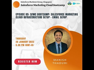 Episode 05: SFMC Bootcamp:Salesforce Marketing Cloud Infrastructure Setup - Email Setup