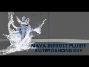 Maya Bifrost Fluids Water Dancing Guy