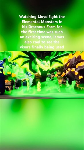 Lloyd unlocks his Draconus Form #ninjago #legoninjago #ninjagodragonsrising #dragonsrising