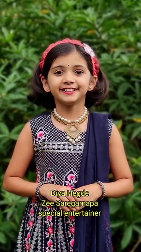 269K views · 10K reactions | Diya Hegde Zee Saregamapa special entertainer | Diya Hegde Saregamapa & Disha Hegde | Facebook