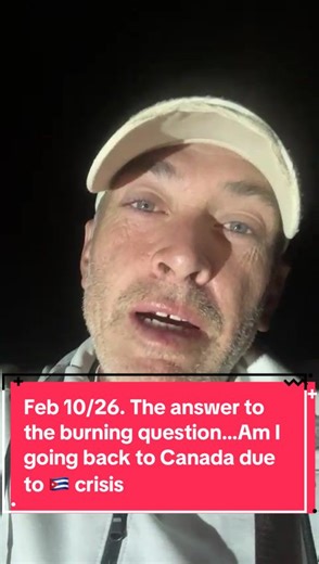 #cuba #airlines #vivacubalibre #viral #farmer. Some have asked. My answer to the question, will I return to Canada during this uncertainty?? VIVA CUBA