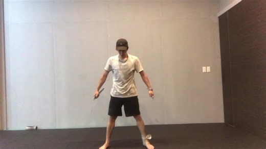 Martial Arts Training with Nunchucks: Indoor Workout