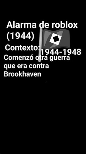 Alarma de roblox 1944