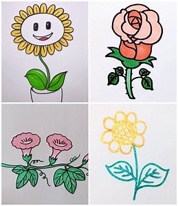 44K views · 3.5K reactions | Learn to Make Beautiful Flowers in Easy Steps | Kidpid | Facebook