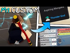 HOW TO MAKE M1 CUSTOM IN JJS! THE NEW BLOCK THAT ALLOWS YOU TO ADD NEW CHARACTERS TO THE GAME