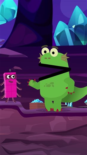 Numberblocks Learn to Make Diamond Cave Magic Run | Numberblocks World