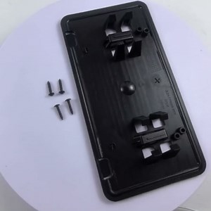 Suitable for Ford F150 2018-2020 Front Bumper Protective Cover and License Plate Holder Kit, License Plate Holder Mounting Bracket Bumper Insert Cover Cap Accessories (Front License Plate Bracket)…