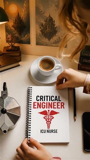 ICU Nurse Critical Engineer - Spiral notebook