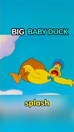 Giant Duckling l #funnycartoon #English #darkcartoon #shorts #bigbabyduck