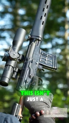 Why the Dragunov SVD is NOT a Sniper Rifle 🤯 #militaryhistory