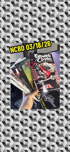New comic book day 03/18/26 Exquisite Corpses 11 was amazing as always have yet to read the rest of the pickups but excited nonetheless especially for the return of battle beast! #invincible #exquisitecorpses #battlebeast #comics #comicbooks