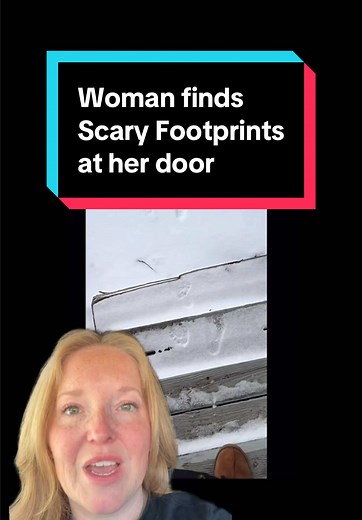 Unexplained Footprints in South Dakota Snow