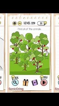 Brain Test Level 226 227 228 229 230 Walkthrough