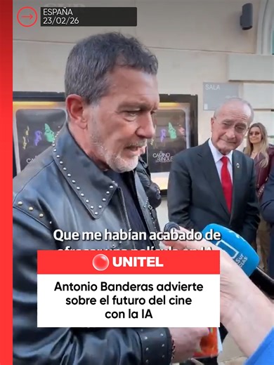 Antonio Banderas y el futuro de la actuación con IA