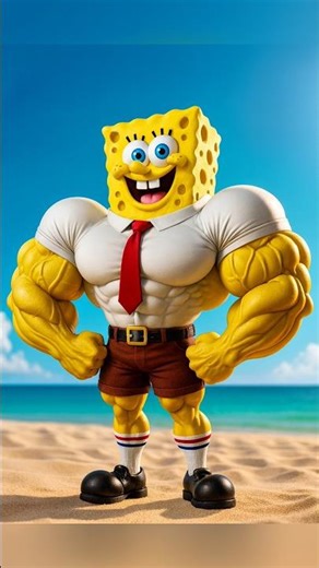 SpongeBob Muscle Mode! | Rank Up | Epic Revenge Prank #shorts #ytshorts #viralshorts