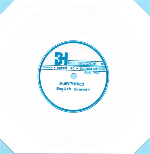 Eurythmics – English Summer (Octagonal on white, Flexi-disc)