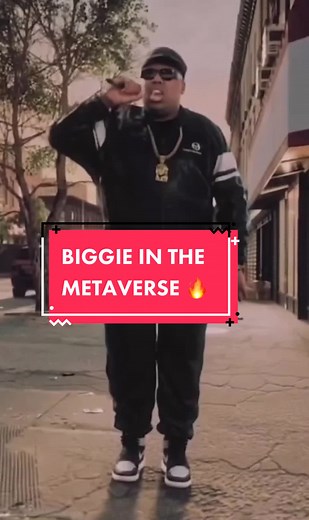 #NotoriousBIG in the #Metaverse 🔥🎤 via The Notorious B.I.G./YouTube #Biggie