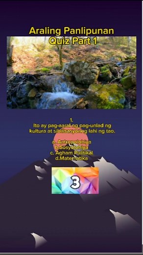 Araling Panlipunan Quiz Part 1 #aralingpanlipunan #quiz #trivia #challenge #socialstudies #generaleducationquiz #genedquiz #reels2023 #reelsvideo #reelsfb #apquizchallenge #reelsviral #gedquiz #socialstudiesquiz #education #reels #reelsfypシ | QUIZ ZONE