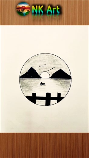 Nature Drawing #mountains #drawing #art #sketch #drawingnature