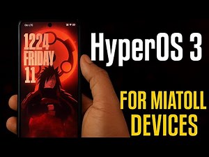 Hyper OS 3 IS FINALLY OUT FOR REDMI NOTE 9 PRO (Joyeuse/Miatoll?)
