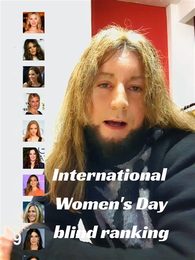 International women's day, female actor blind ranking! #movietok #filmtok #cinematok #letterboxd #internationalwomensday