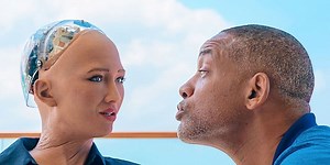 Will Smith ha tenido una cita... ¡con un robot!